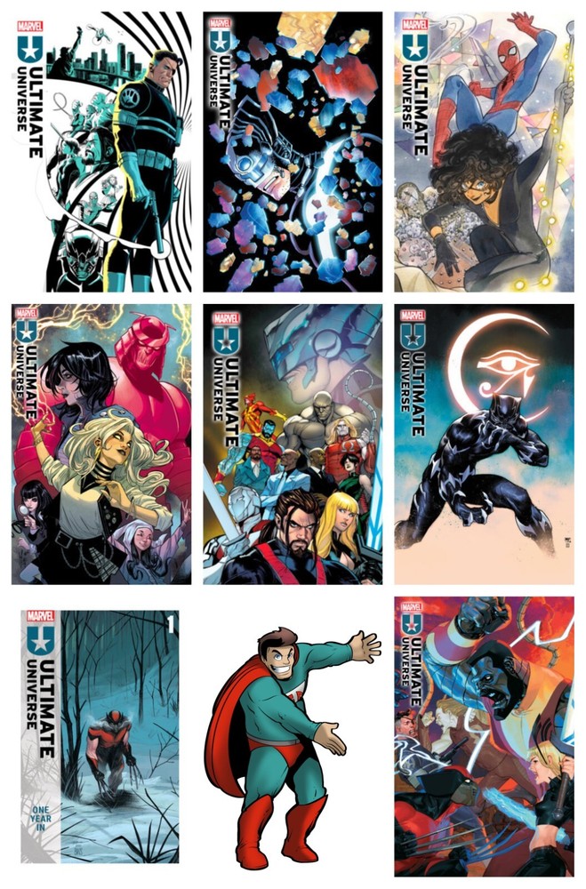 ULTIMATE UNIVERSE ONE YEAR IN #1 8 COVER SET PRESALE 12/11 1ST APP ULT WOLVERINE