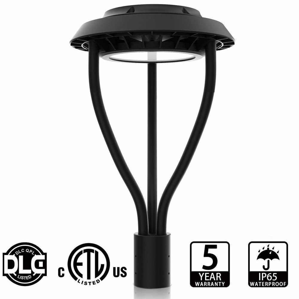 100W LED Post Top Security Light for Outdoor Gardens and Streets