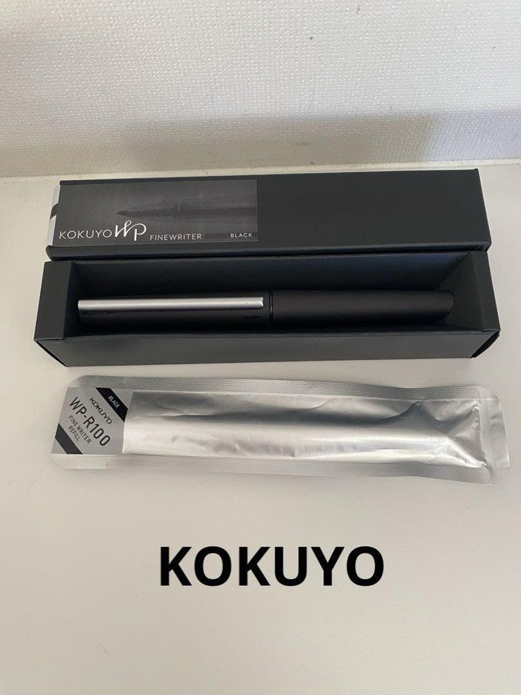 Kokuyo Fine Writer KOKUYO WP-F100 Blue Black Refill Set #6d1c71