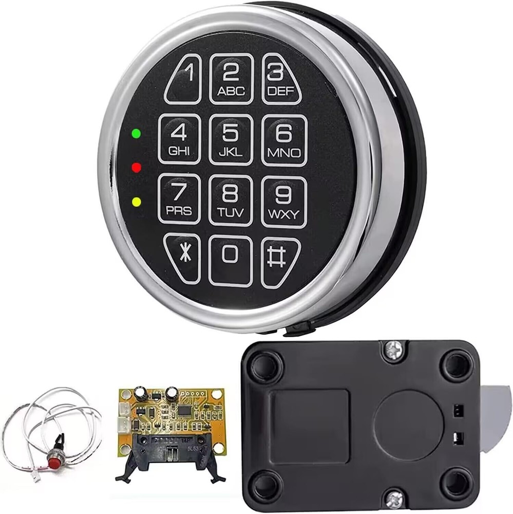 Fireproof Digital Keypad Safe Lock for Pistol Security