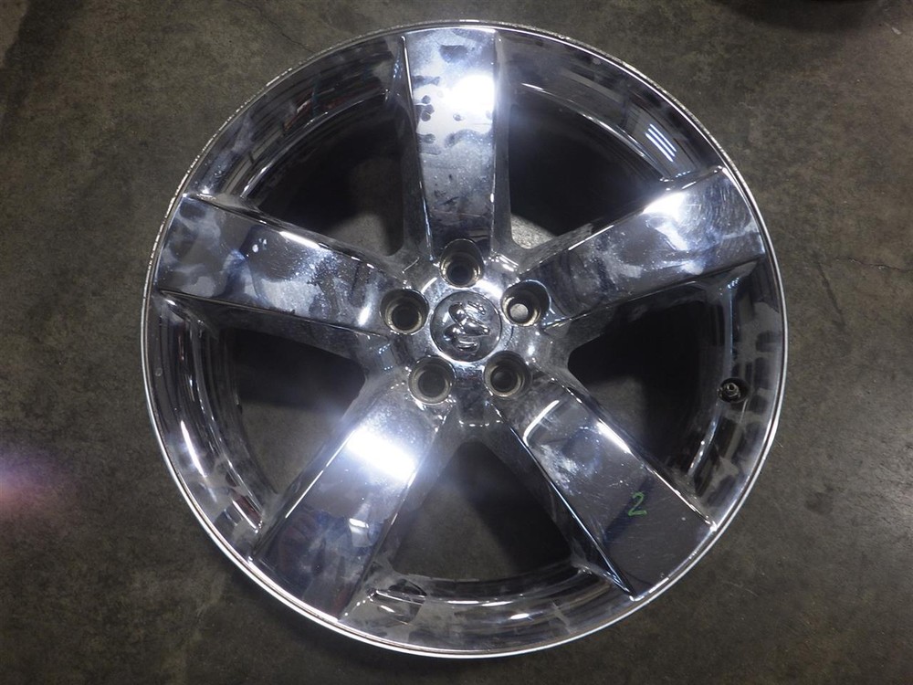 Dodge Challenger 2009-2010 Wheel 20x8 5 Spoke Chrome Clad 1DP88SZ0AB R01603515