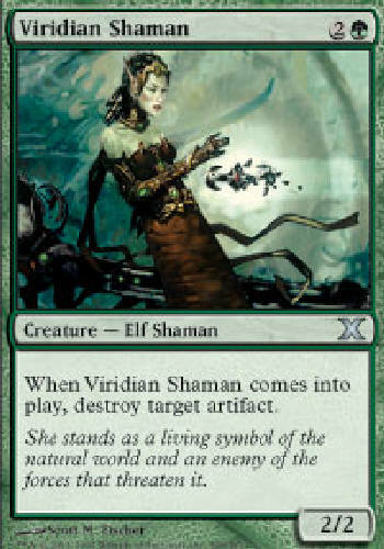 VIRIDIAN SHAMAN X4 4 4X 10th Edition MTG Magic the Gathering Cards DJMagic