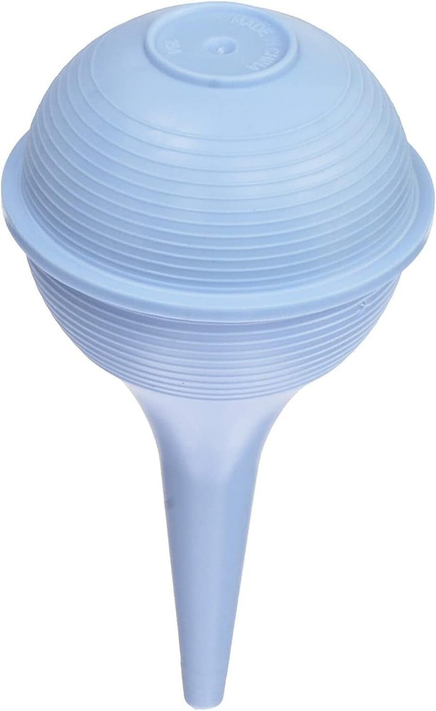 DMI Reusable Nasal Aspirator for Baby & Ear Bulb 1 Count (Pack of 1), Blue