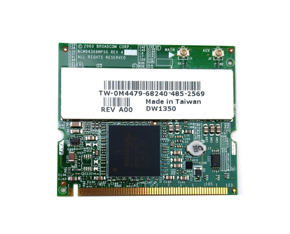 Dell M4479 Broadcom BCM94306MPSG Mini PCIe WLAN Ethernet Card