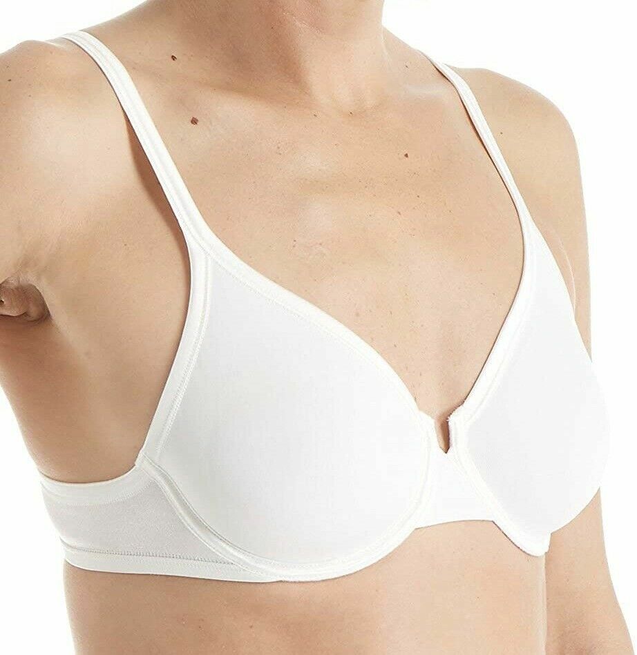 Maison Lejaby Nuage Bra Size 32B Pur Lily Ivory Underwired Unpadded T-Shirt 5513