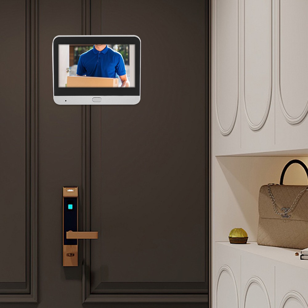 Wireless Video Doorbell with Intercom and Night Vision for Home Security