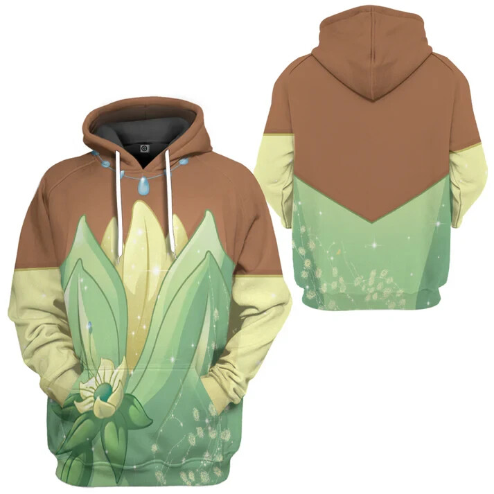 Gearhumans 3D Tiana Princess Custom Tshirt Hoodie Apparel