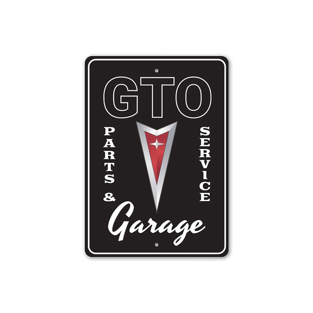 GTO Parts Garage Sign, Home Décor Metal Sign