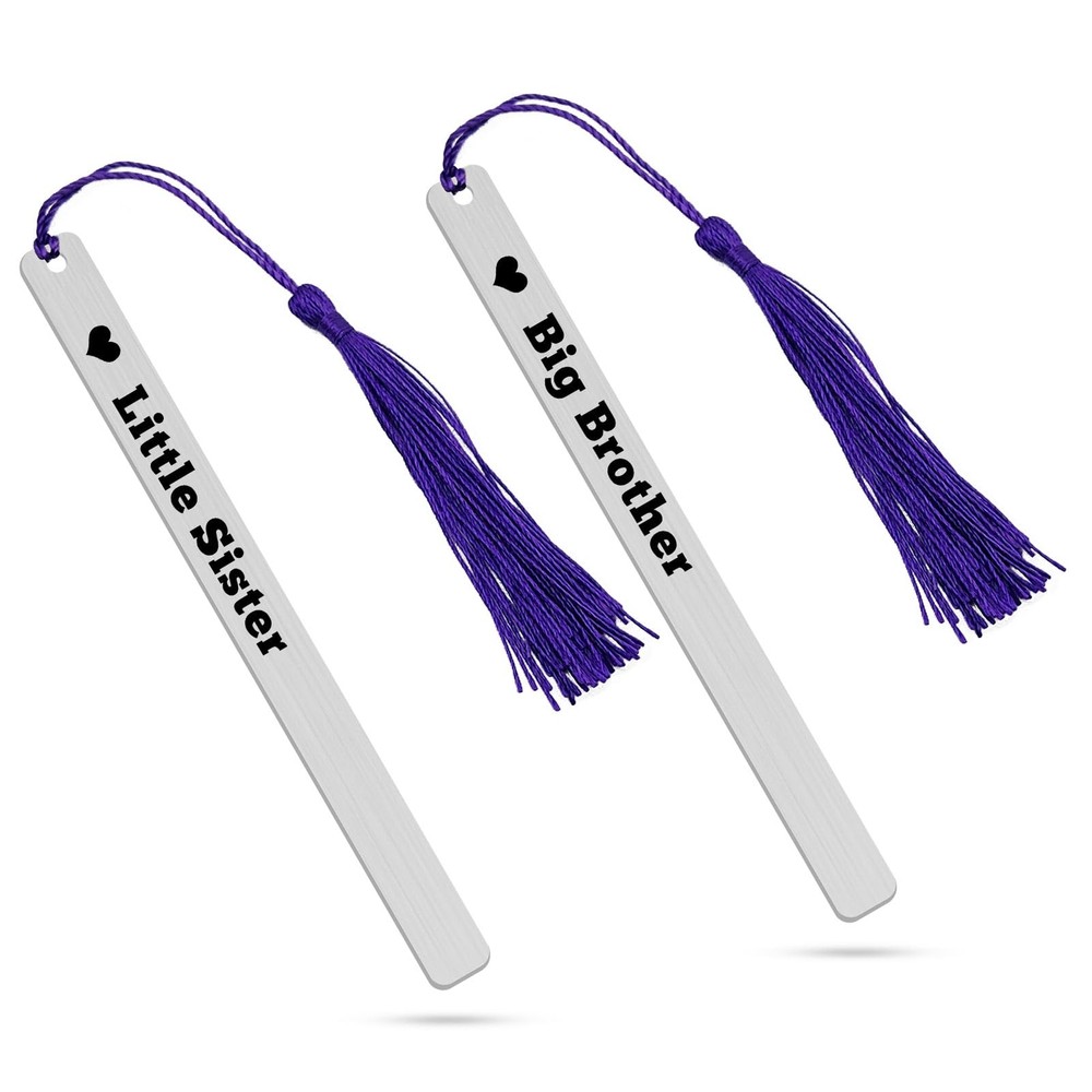 Sister Brother Bookmark Set Brother and Sister Gifts for Big Brother Little S...