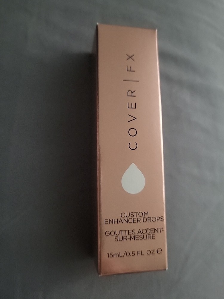 Cover FX Rose Gold Illuminating Drops 15ml New Laura Geller Glow Enhancer-image
