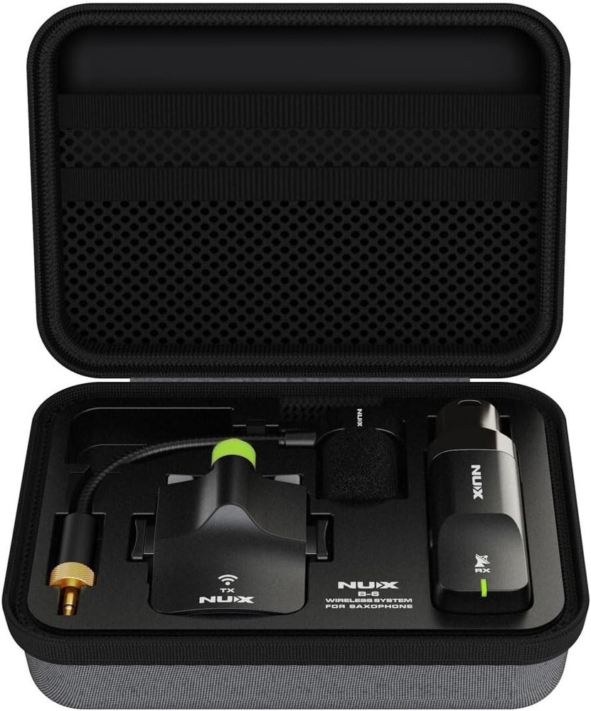 Wireless Saxophone System Rechargeable 20M Range Ideal for Live Performances