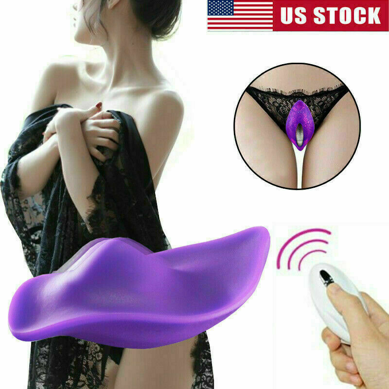 Wearable Panties Vibrator Massager G-spot Dildo Clit Sex Toys For Women Remote