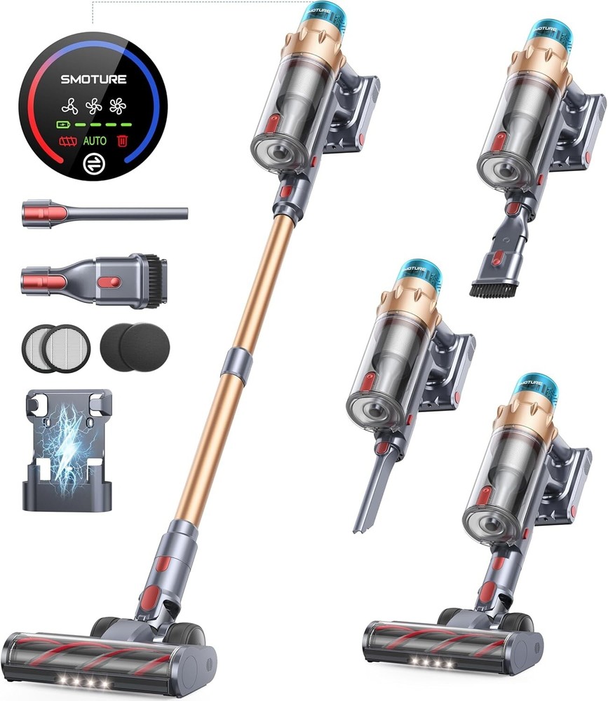 Advanced Cordless Vacuum Cleaner with Aromatherapy Filter - Ultimate Home Care