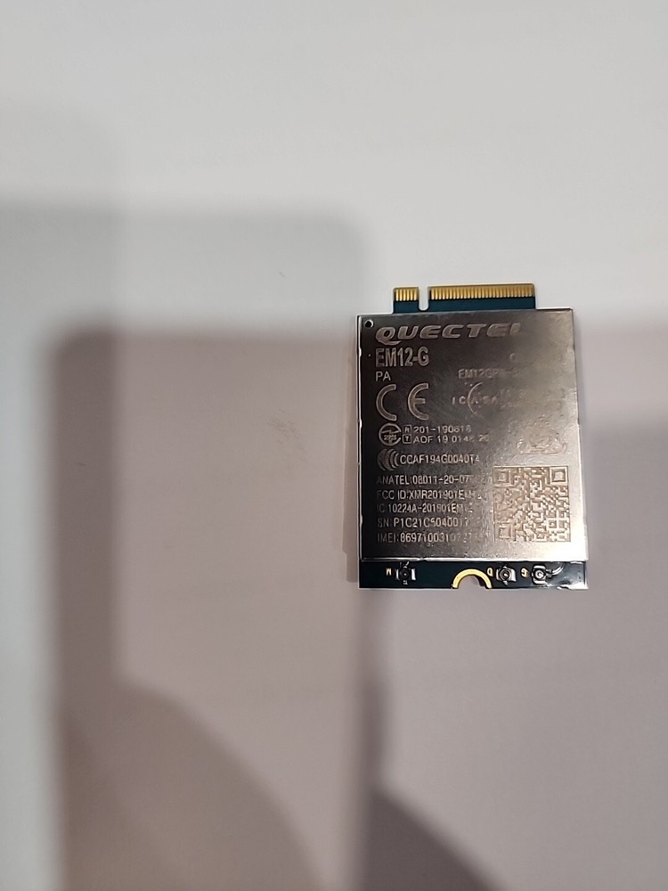 Quectel EM12-G 4G IOT/M2M-Optimized LTE-A Cat 12 M.2(NGFF) Module for Global-image