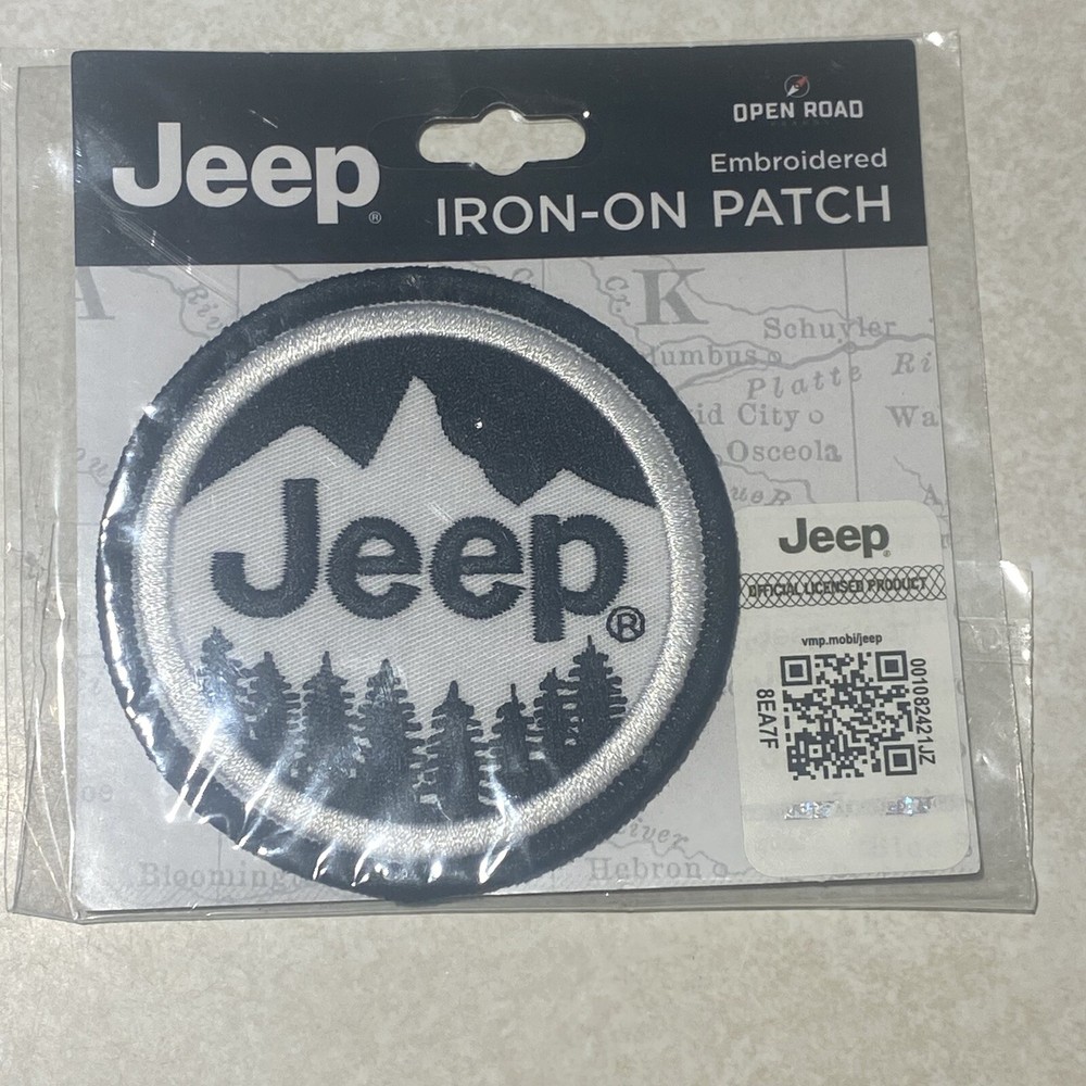 Jeep Logo: Embroidered 2.5
