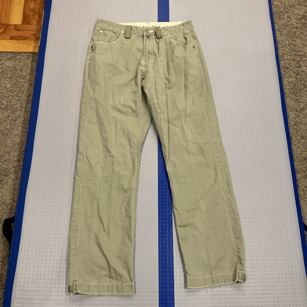 VTG The North Face A5 Canvas Hiking Pants Mens 32x31 Beige Outdoor Gear