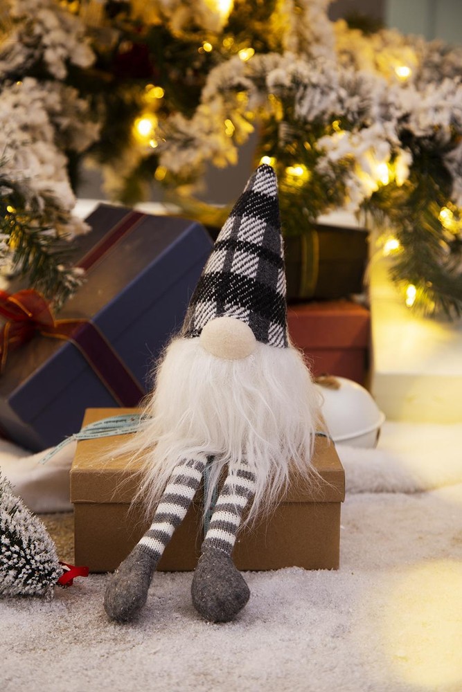 3pc Christmas Figurines For Holiday Table Decor Home Ornaments for Gifts