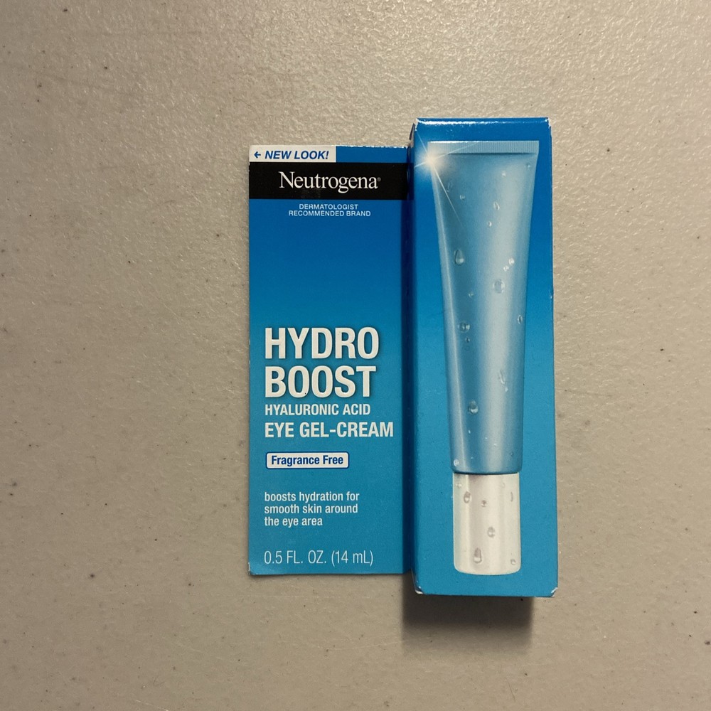 Neutrogena Hydro Boost Hydrating Eye Gel Cream 0.5 oz for Smooth Skin