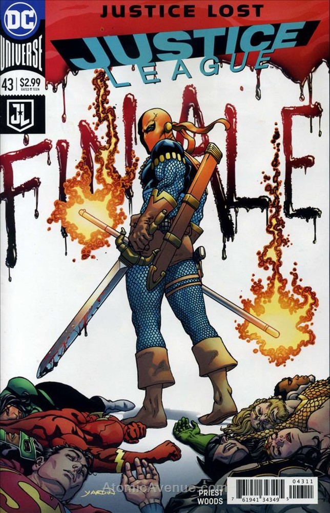 Justice League (3rd Series) #43 VF; DC | Christopher Priest Last Issue - we comb