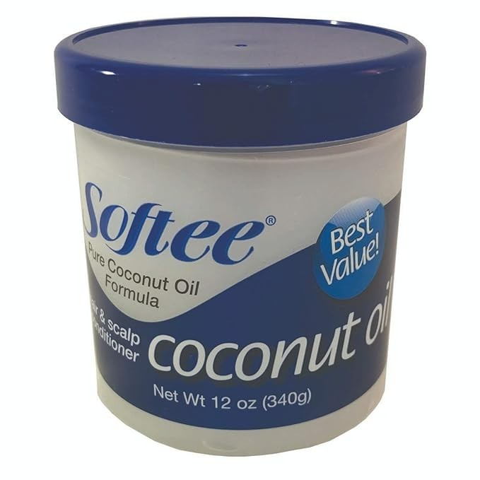 Softee Coconut Oil Hair & Scalp Conditioner 12 Oz (1 pc)