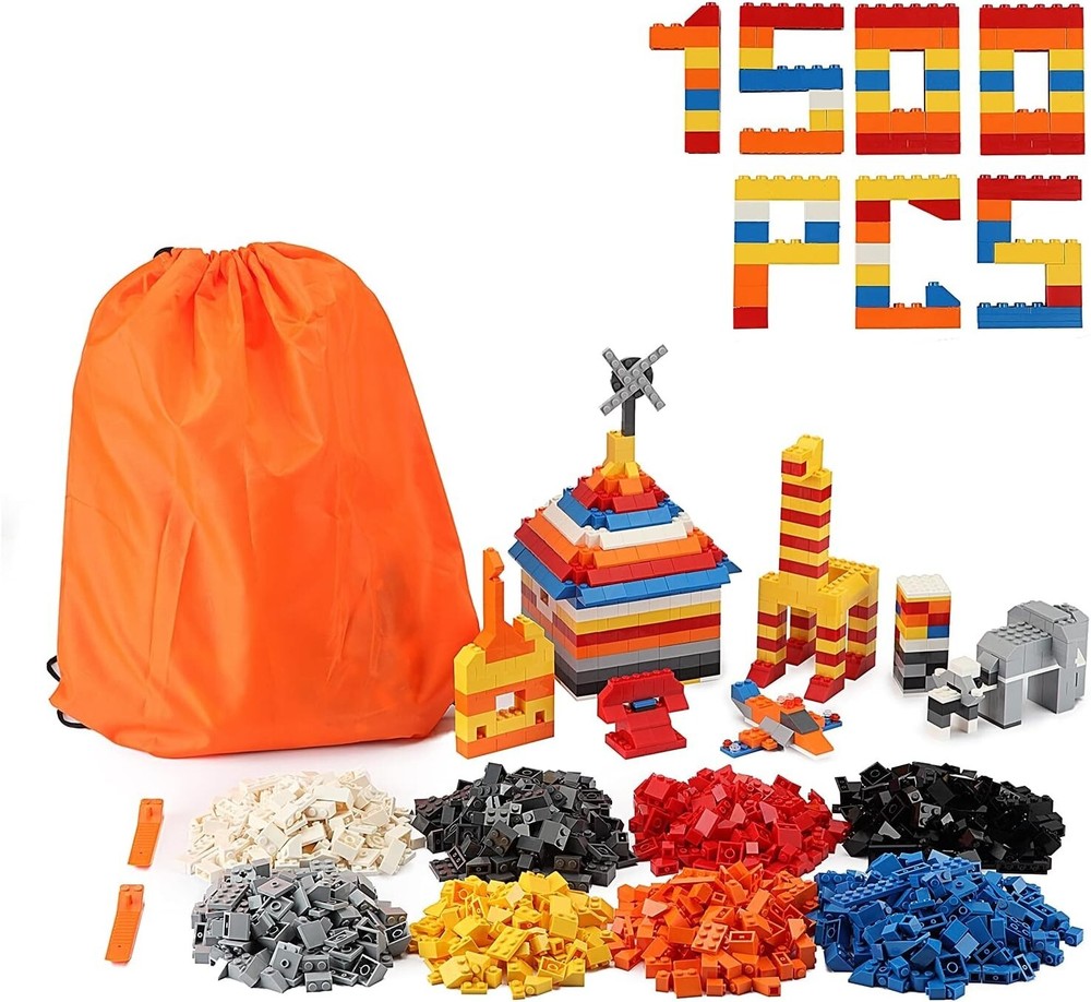 Endless Creativity with 1500 Classic Building Bricks - Perfect Kids' Gift