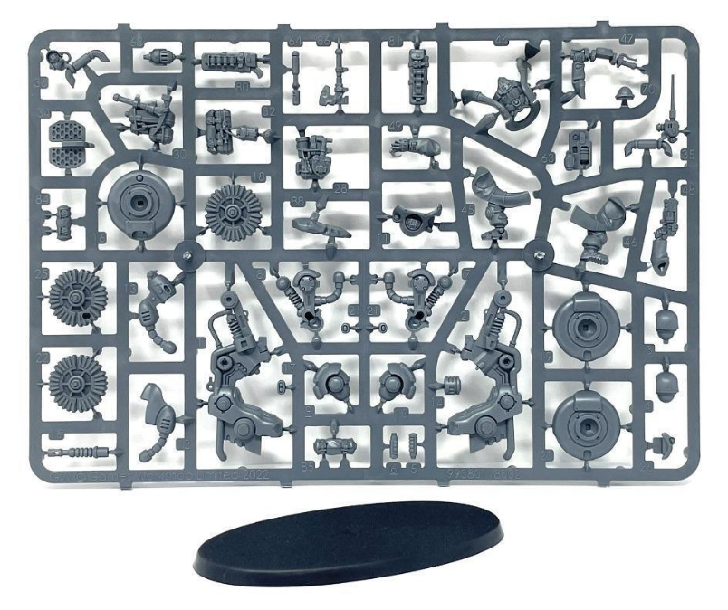 40K Votann Hernkyn Pioneer B Armored Unit from Warhammer Squats Army Set