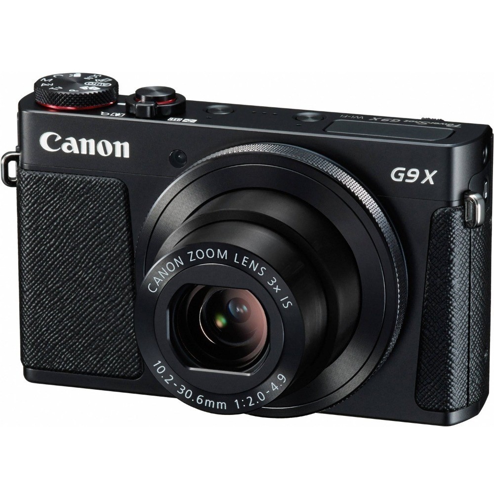 Canon PowerShot G9X Digital Camera 20.2MP 3X Optical Zoom Touch Screen Black