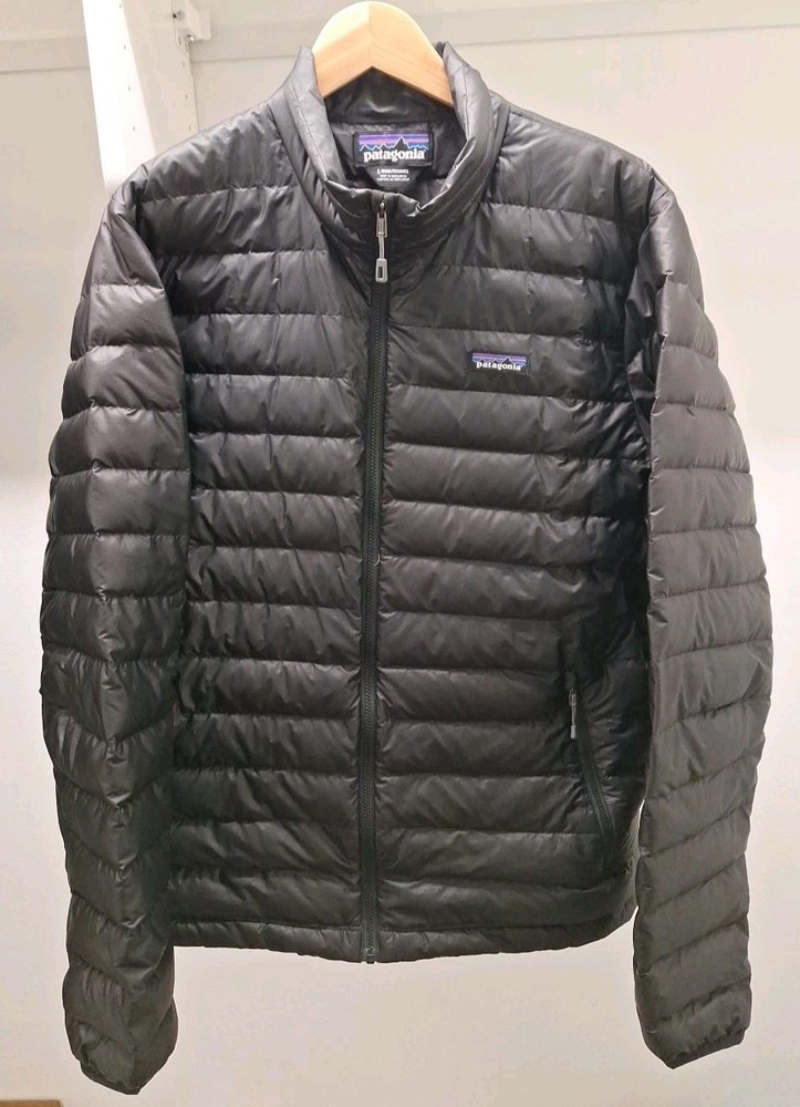 Patagonia Mens Large Black Puffer Jacket 84674FA19  