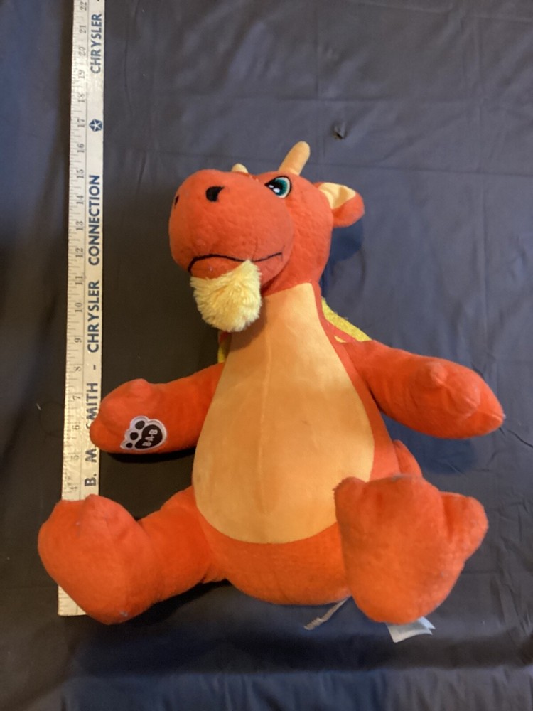 2016 Build A Bear Soft Shanghai Dragon Disneyland Exclusive Plush Stuffed Animal
