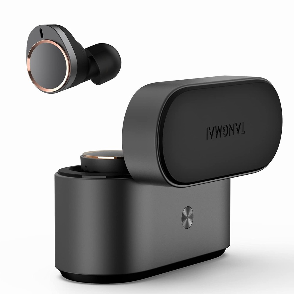 Tangmai W5 Wireless Earbuds with 4 Mics, CVC 8.0 Noise Cancelling & Bluetooth 5.3 for Crystal Clear Calls
