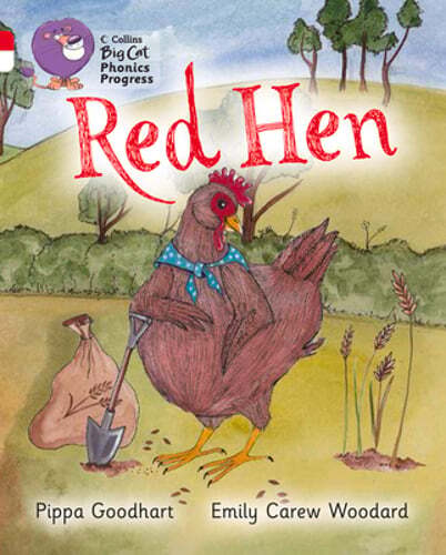 Red Hen: Band 02a Red A/Band 10 White by Pippa Goodhart: Used