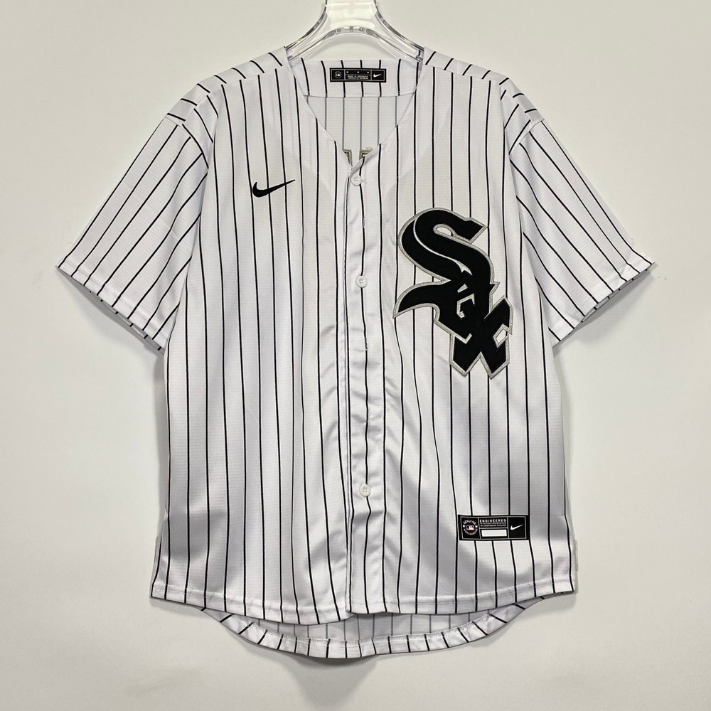 Tim Anderson White Replica Jersey #7 Embroidered Detail