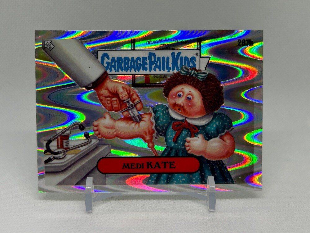 2024 Garbage Pail Kids Chrome #287b Medi Kate Drool Refractor