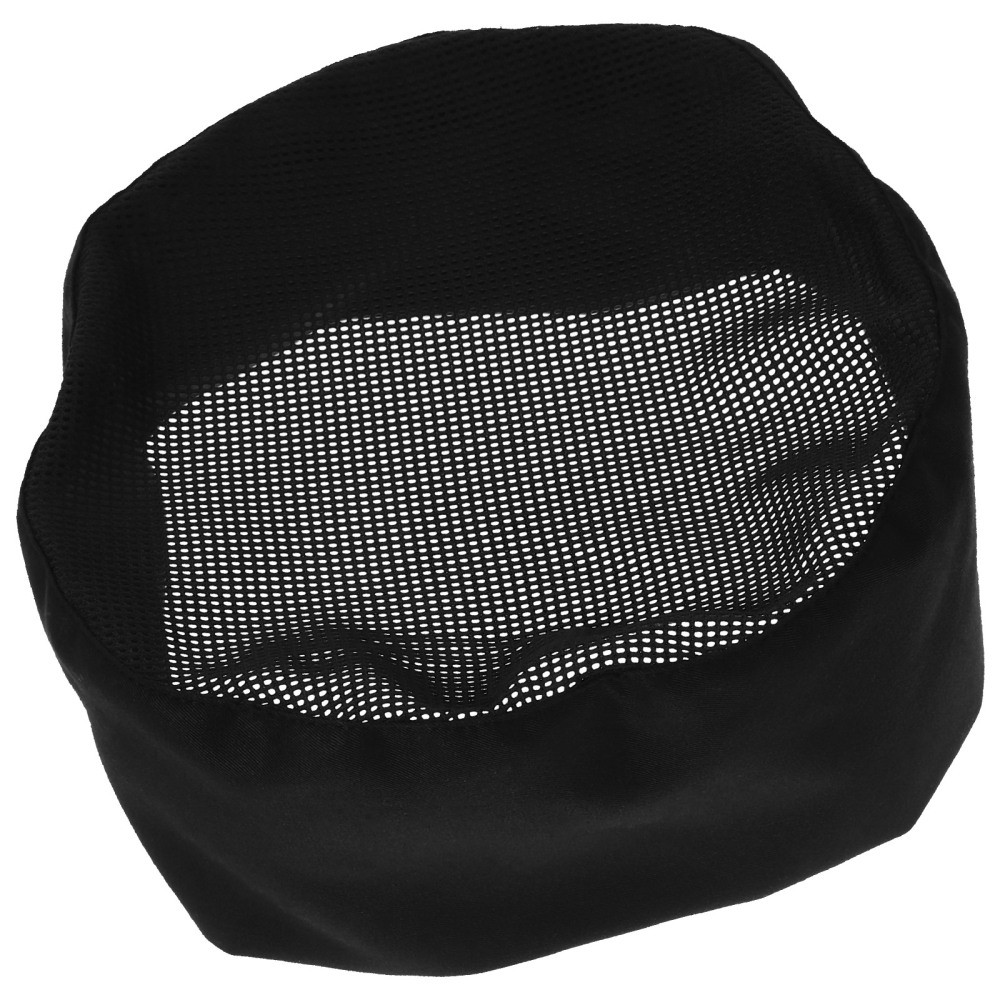 2-Pack Black Breathable Chef Skull Cap for Babies & Kids