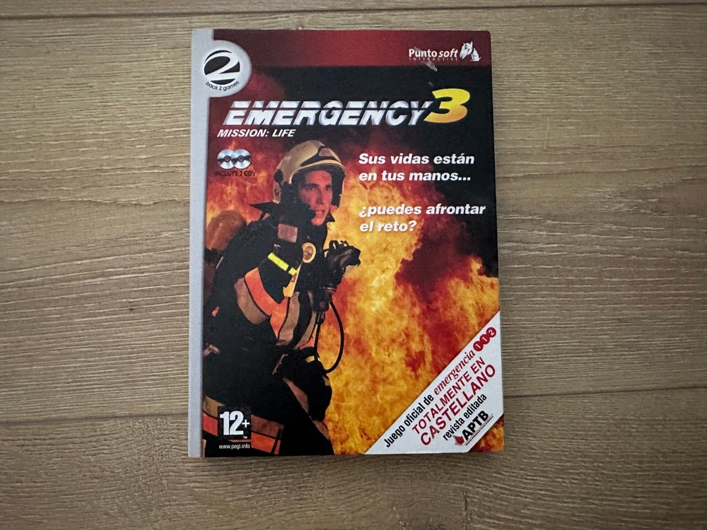 Emergency 3 PAL English Espana FREE REGION PC CIB