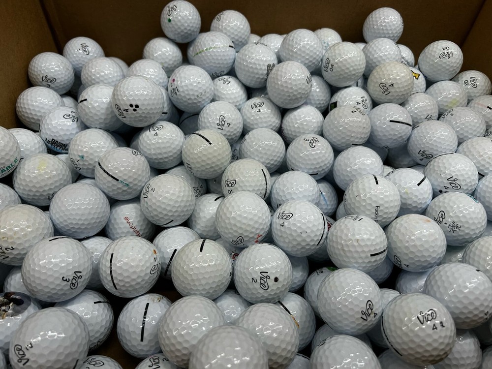 100 Vice ASSORTED MIX White Used Near Mint Golf Balls AAAA FREE SHIPPING!-image
