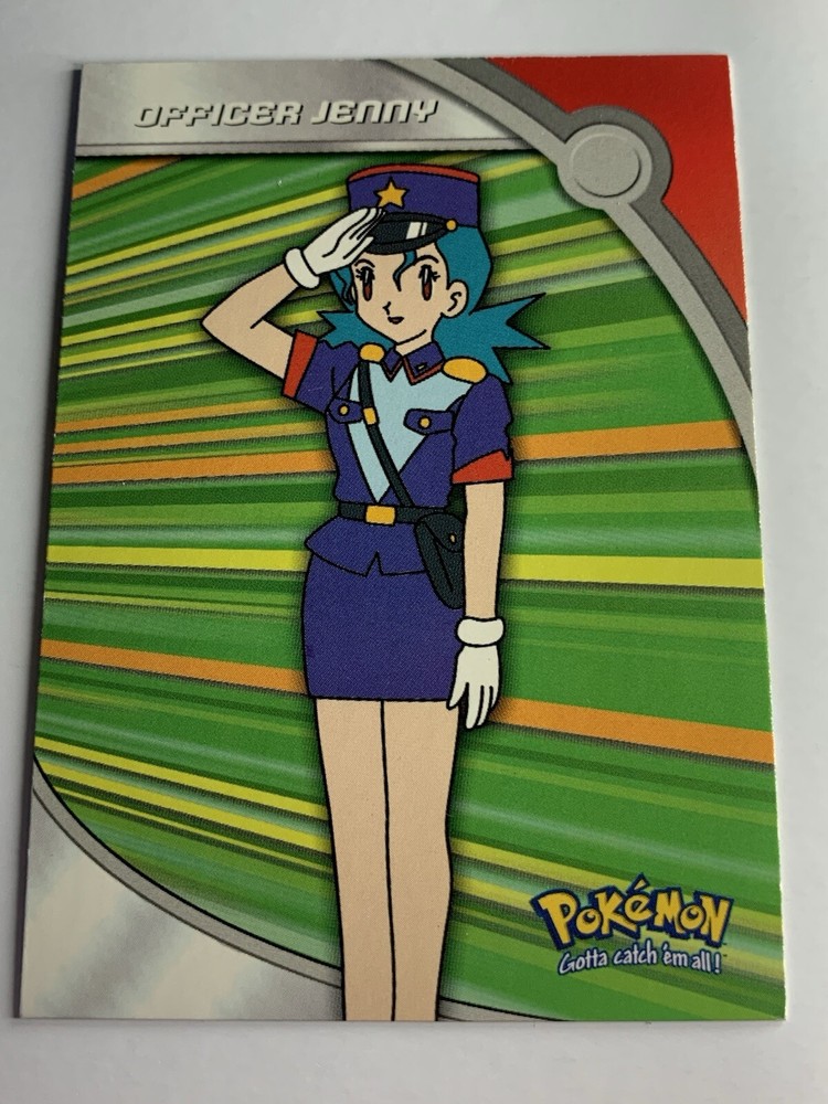 2000 Topps Pokemon #HV17 Officer Jenny TV Animation Series 3  FREE COMBINED SHIP