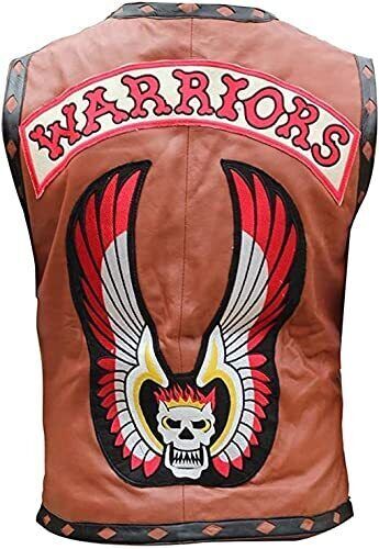The  Warrior movie Leather Vest - Unleash Your Inner Strength this Halloween