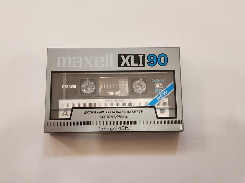 Rare Sealed Maxell XLI 90 Cassette Tape. Made In Japan. Extra Fine Epitaxial.