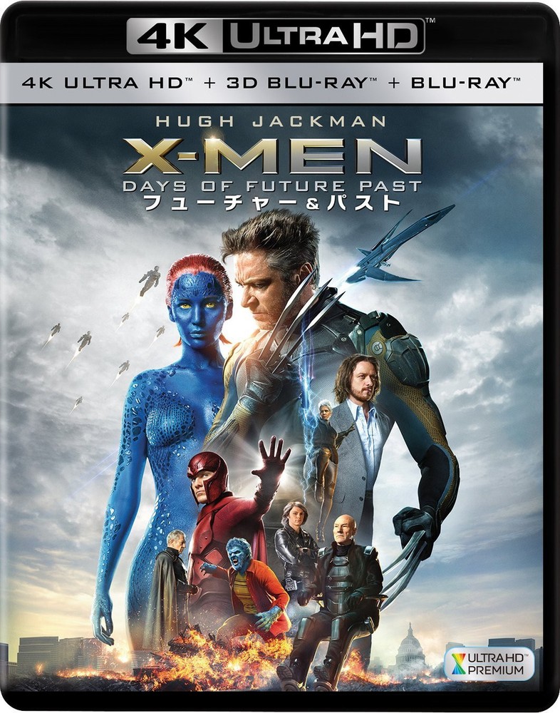 X-men - X-MEN: Days of Future Past (4K ULTRA HD + 3D + 2D Blu [ULTRA HD Blu-ray]