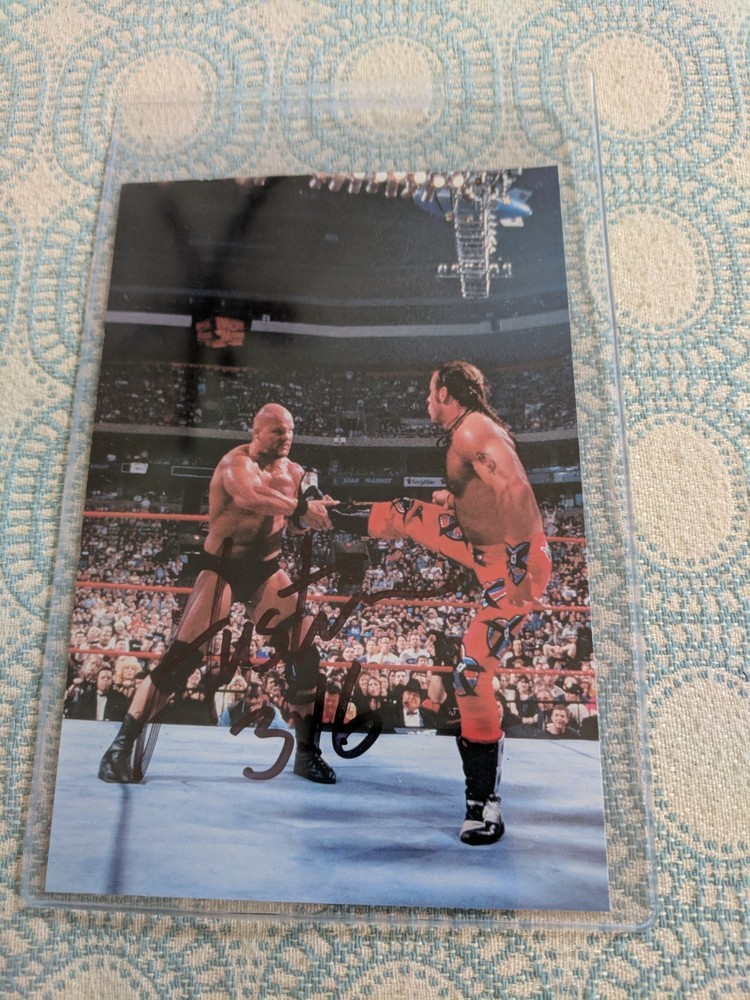 STEVE AUSTIN - Wrestler / WWE Champ - Autograph