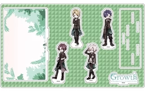 Acrylic Stand Panel Growth Premium Diorama Plate Graph Art Design Tsukipro The A