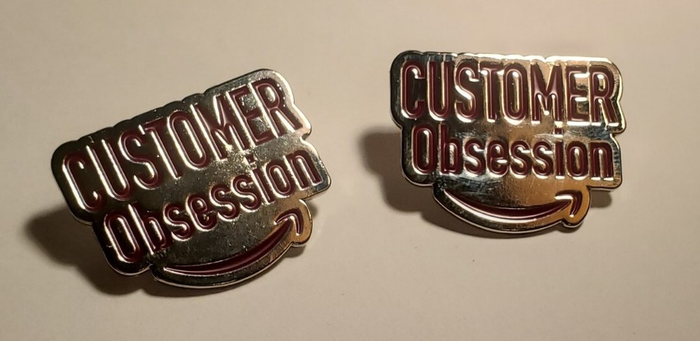 Amazon Customer Obsession Pin X 2-image