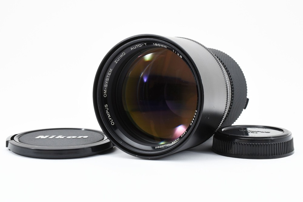 Olympus OM System Zuiko Auto-T 180mm F/2.8 Lens [Excellent+5] From JAPAN #2017