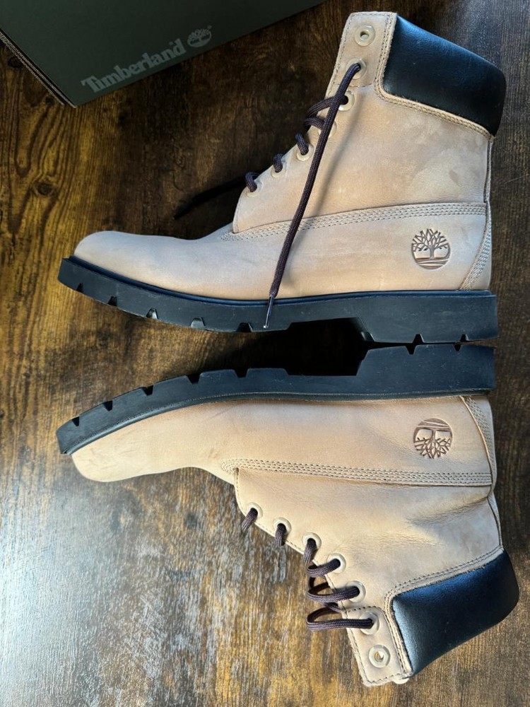 Timberland 6 In Basic Contrast Boot Waterproof Size US9.5