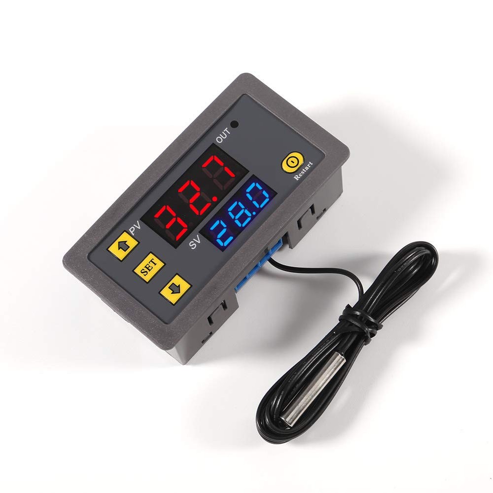 Digital Temperature Controller, W3230 AC110-220V LED Digital Temperature Cont...