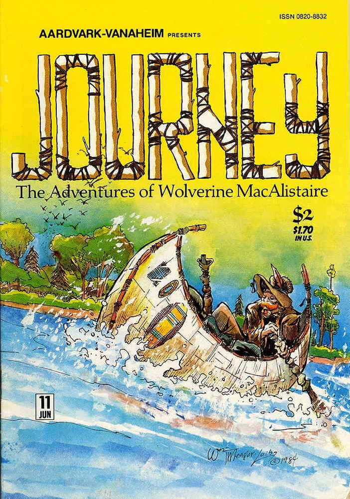 Journey #11 FN; Aardvark-Vanaheim | Messner-Loebs Wolverine MacAlistaire - we co