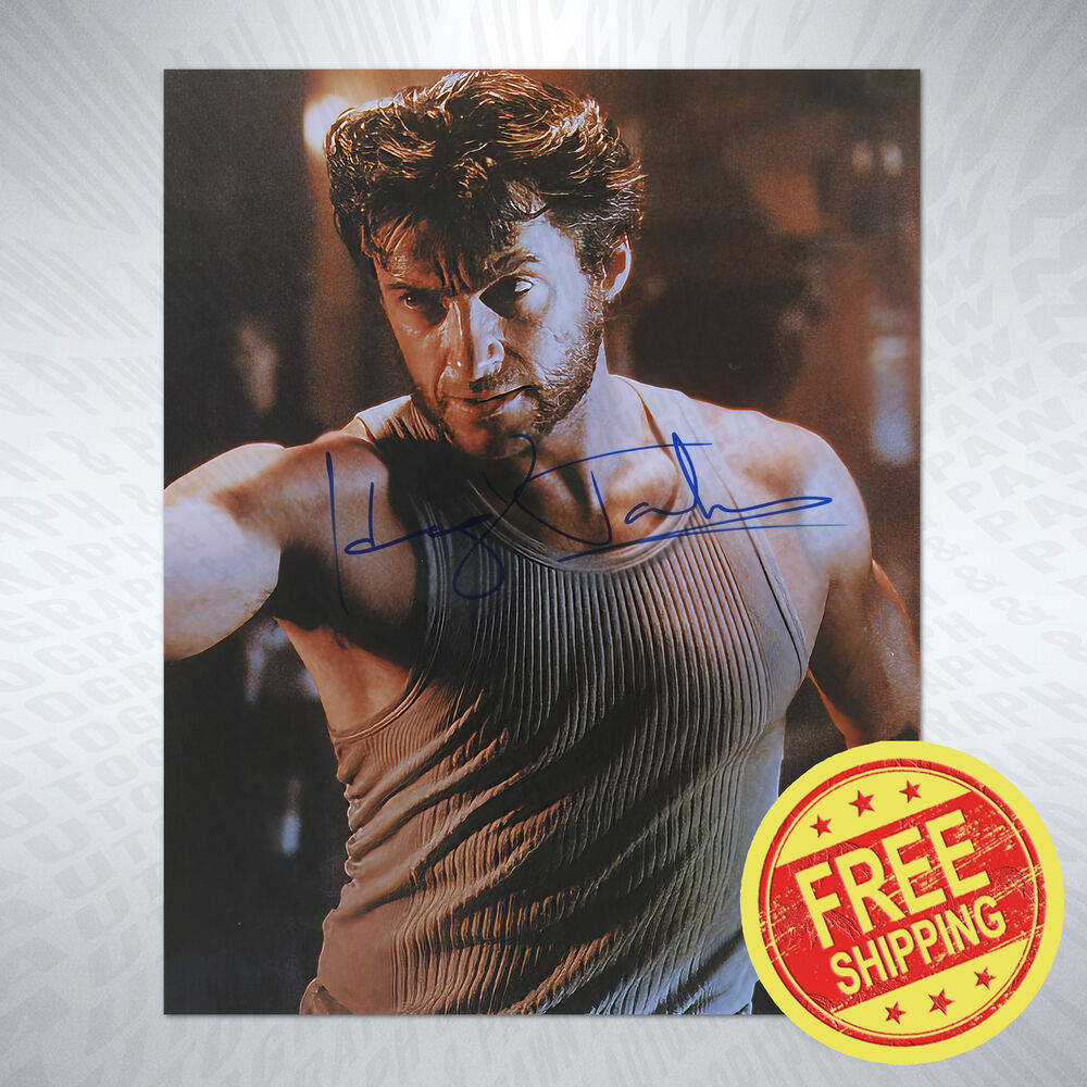 Hugh Jackman Autograph Reprint Signed 8x10 Photo Signature Poster BUY NOW-image