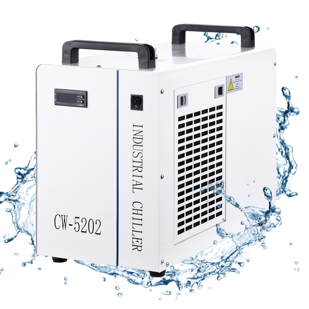 Laser Industrial Water Chiller CW5202 For CO2 Cutter Tubes Laser Engraver us