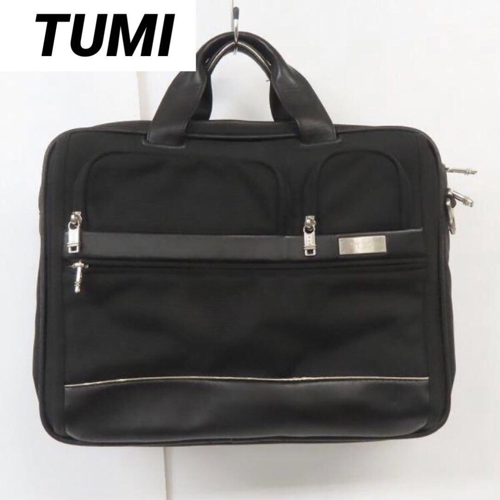 Tumi 26141DL4 Business Briefcase Shoulder Bag Black Used Good Condition